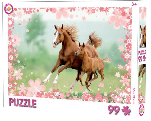 Lovas puzzle 99 db-os