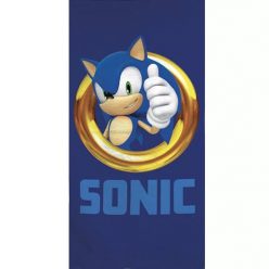   Sonic the Hedgehog, Sonic a sündisznó Thumbs Up fürdőlepedő, strand törölköző