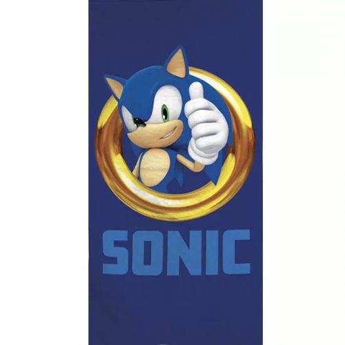 Sonic the Hedgehog, Sonic a sündisznó Thumbs Up fürdőlepedő, strand törölköző