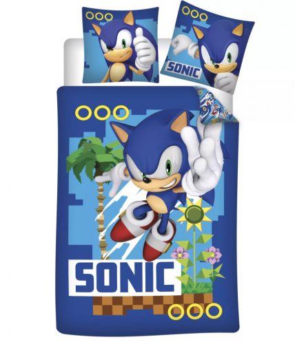 Sonic, a sündisznó Coin Chase ágyneműhuzat