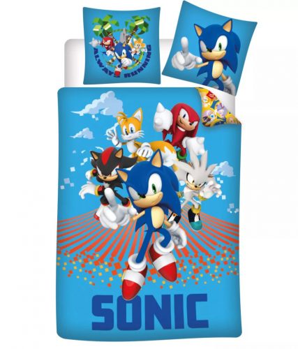 Sonic, a sündisznó Always Running ágyneműhuzat 