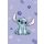 Disney Lilo és Stitch, A csillagkutya Purple mikroflanel takaró 